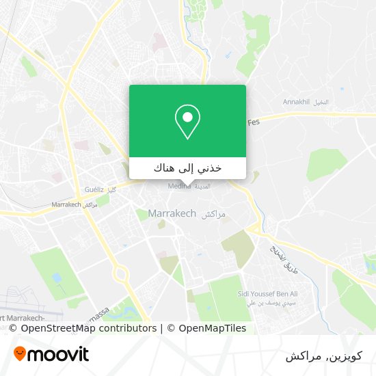 خريطة كويزين
