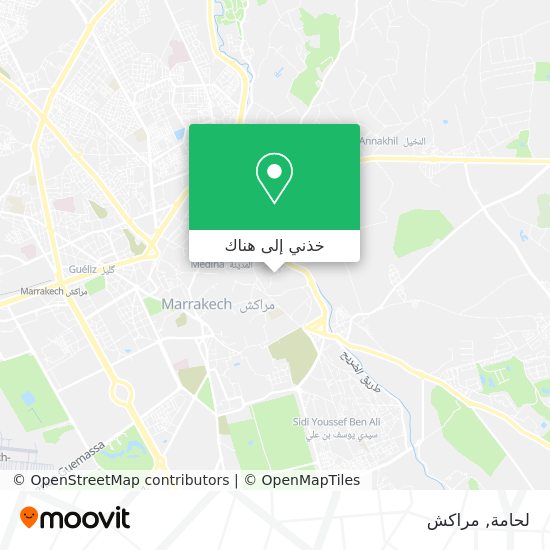 خريطة لحامة