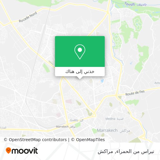 خريطة تيراس من الحمراء