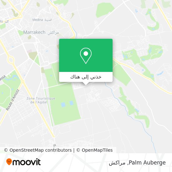 خريطة Palm Auberge