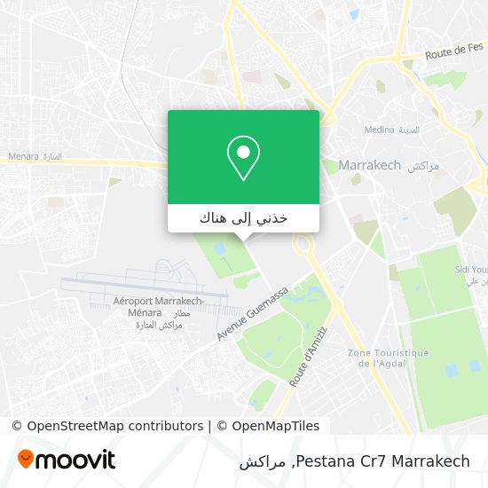 خريطة Pestana Cr7 Marrakech