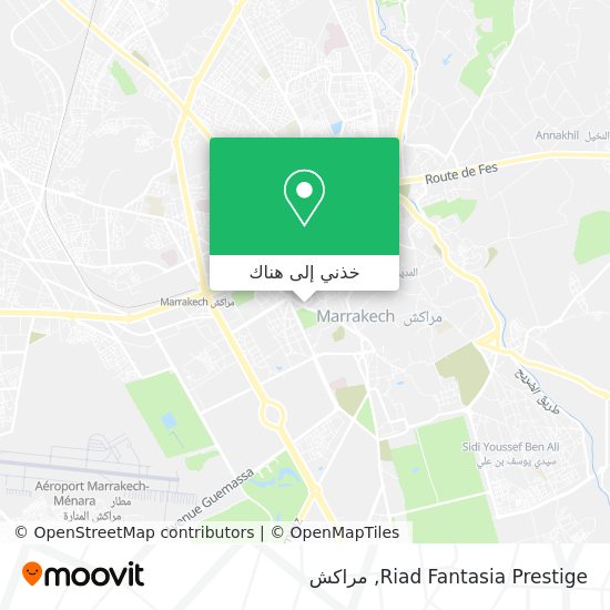 خريطة Riad Fantasia Prestige