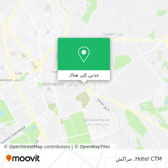 خريطة Hotel CTM