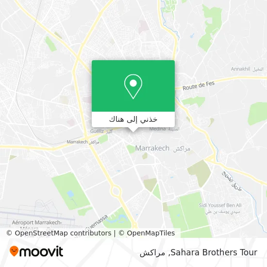 خريطة Sahara Brothers Tour