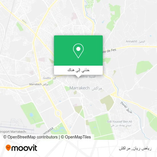 خريطة رياض ريان