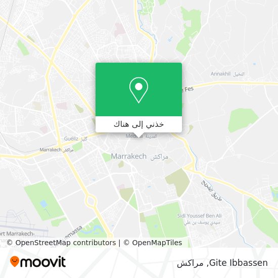 خريطة Gite Ibbassen