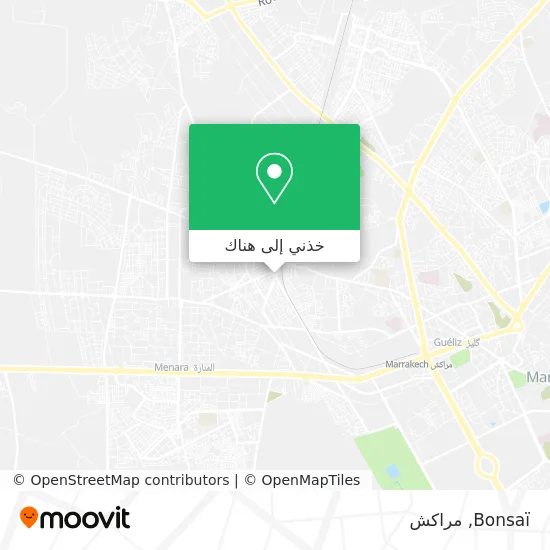 خريطة Bonsaï