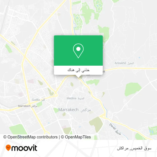 خريطة سوق الخميس