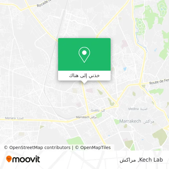 خريطة Kech Lab