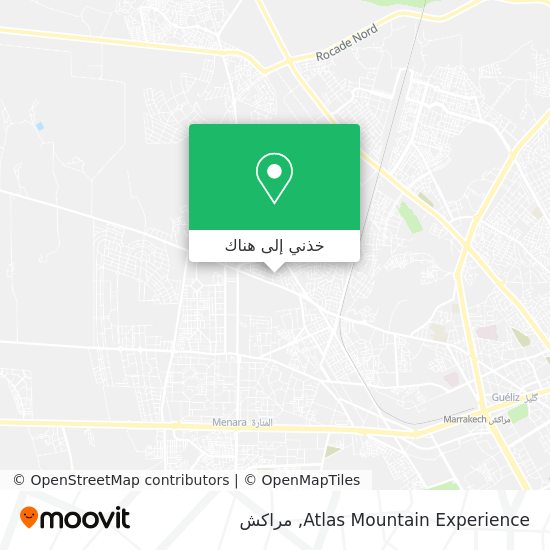 خريطة Atlas Mountain Experience