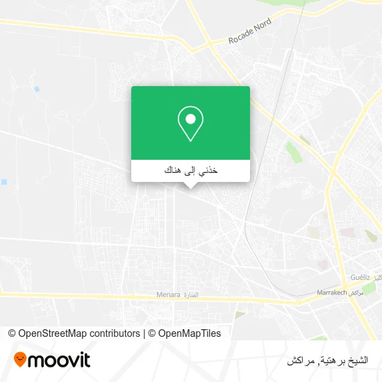 خريطة الشيخ برهتية
