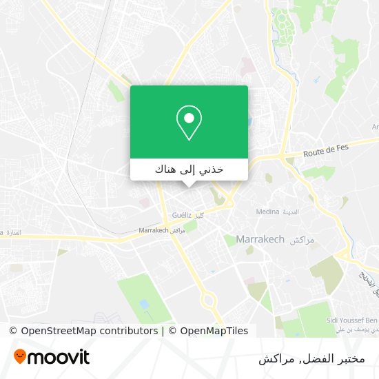 خريطة مختبر الفضل