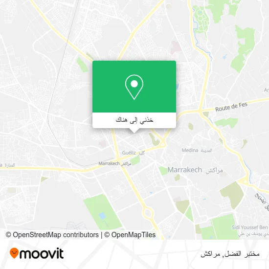 خريطة مختبر الفضل