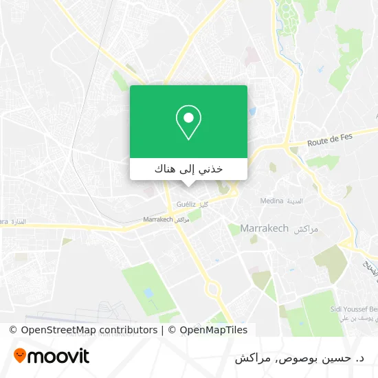 خريطة د. حسين بوصوص