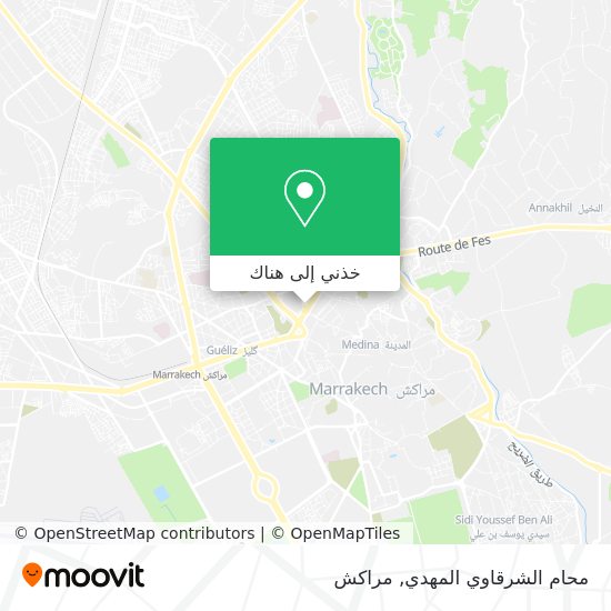 خريطة محام الشرقاوي المهدي