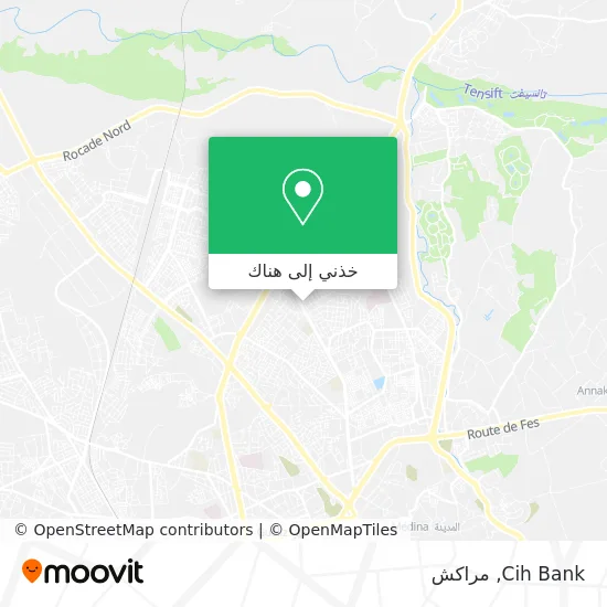 خريطة Cih Bank