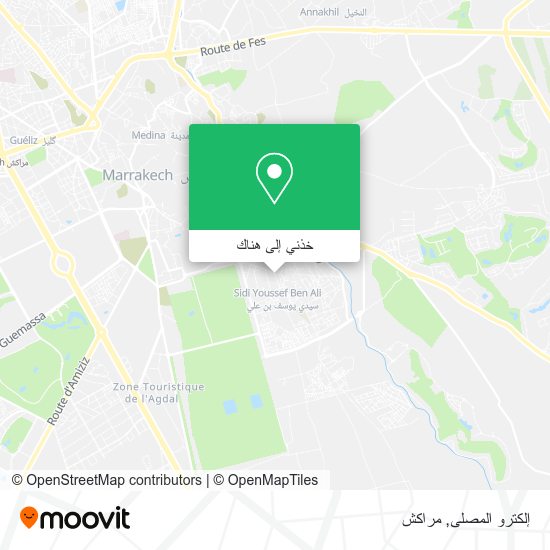 خريطة إلكترو المصلى
