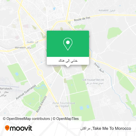 خريطة Take Me To Morocco