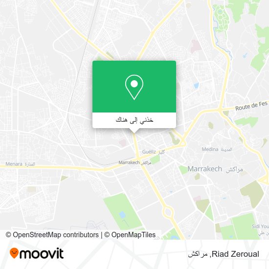 خريطة Riad Zeroual