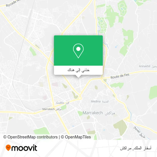 خريطة أسفار الملك