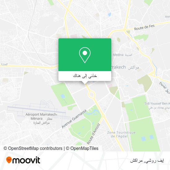 خريطة إيف روشي