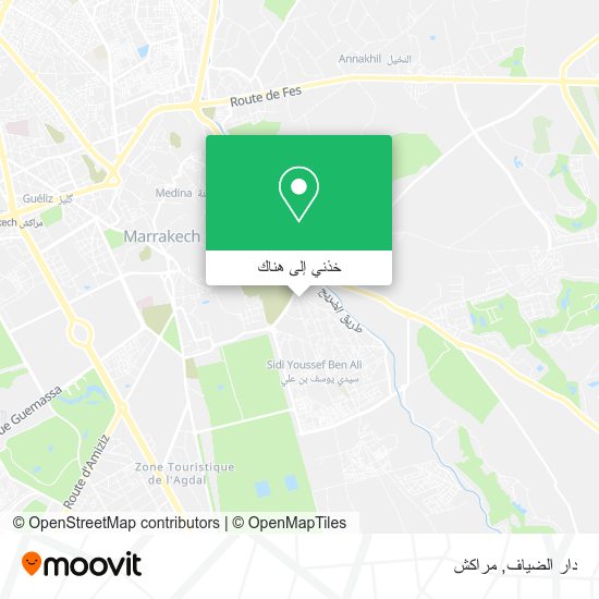 خريطة دار الضياف
