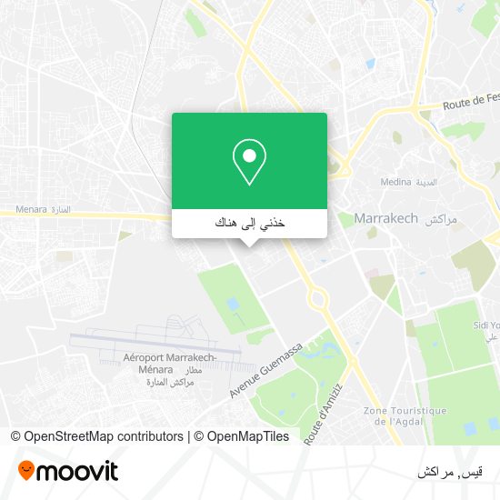 خريطة قيس