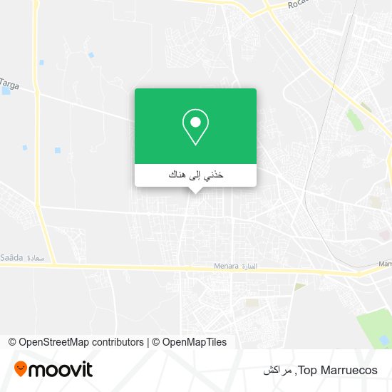 خريطة Top Marruecos
