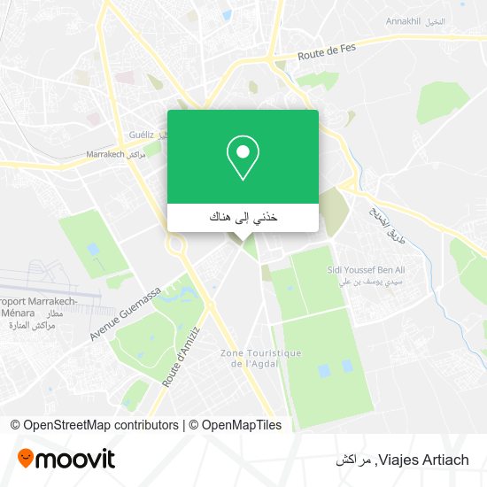 خريطة Viajes Artiach