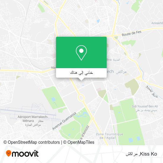 خريطة Kiss Ko