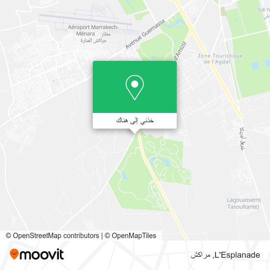خريطة L'Esplanade