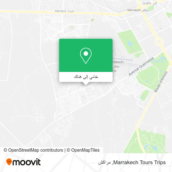 خريطة Marrakech Tours Trips