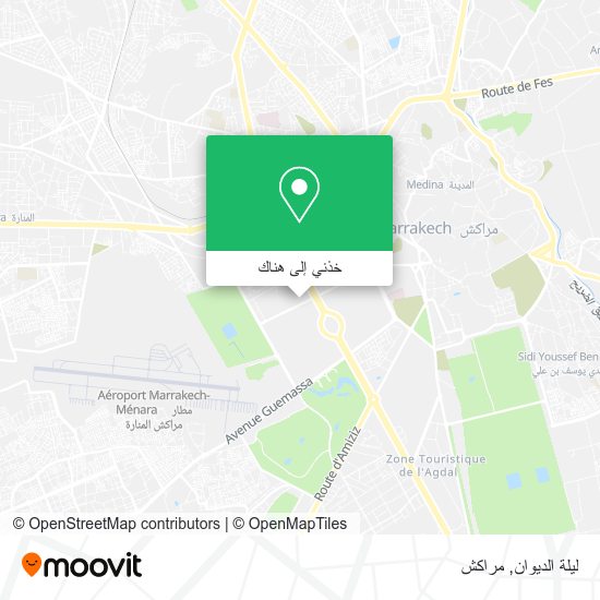 خريطة ليلة الديوان