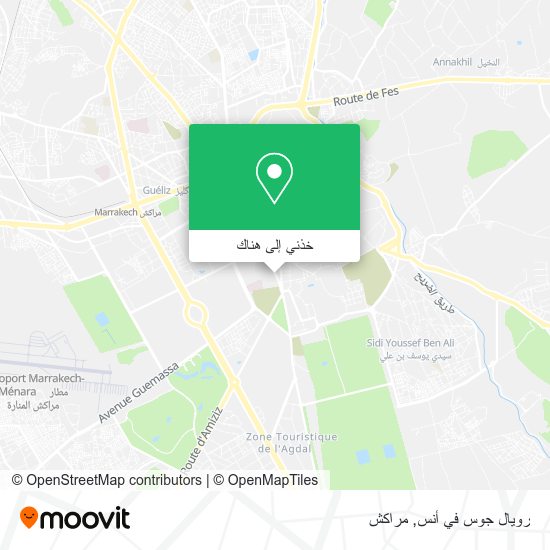 خريطة رويال جوس في أنس