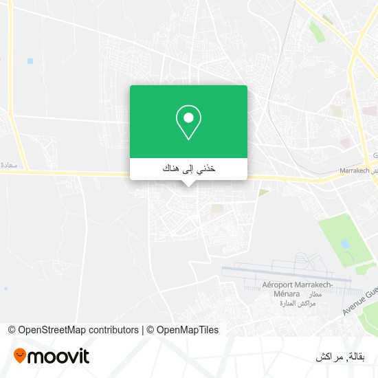 خريطة بقالة