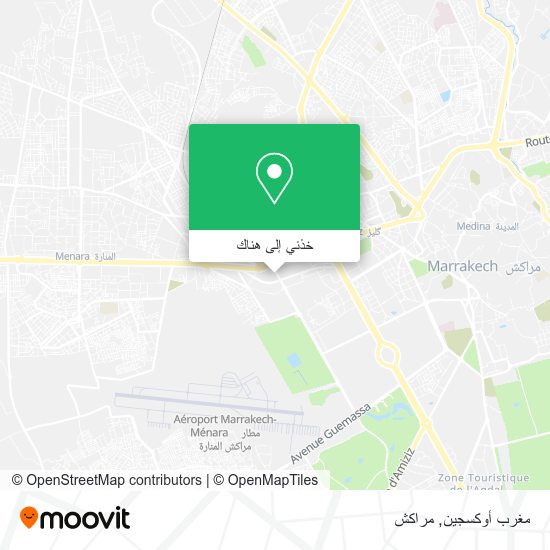 خريطة مغرب أوكسجين