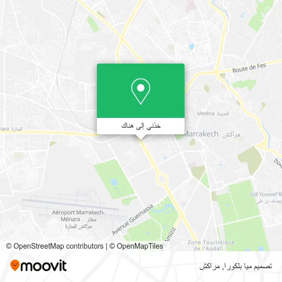 خريطة تصميم ميا بلكورا