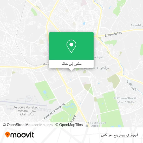 خريطة أتيجاري وينترينغ