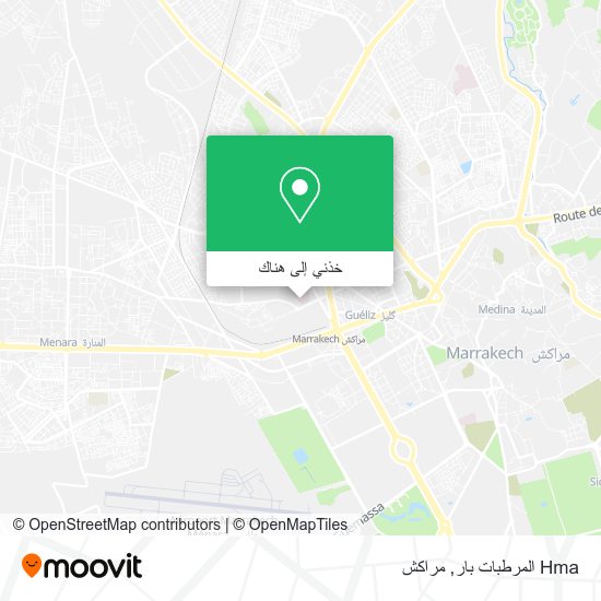 خريطة Hma المرطبات بار