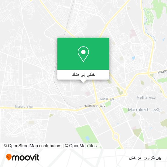خريطة بين تاروي