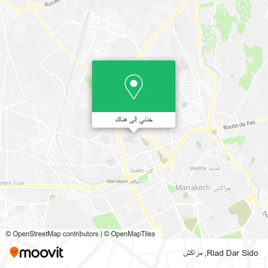 خريطة Riad Dar Sido