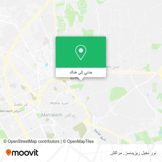 خريطة نور نخيل ريزيدنسز