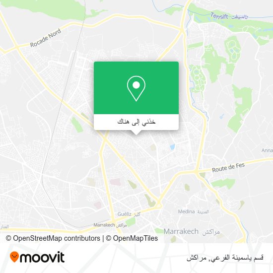 خريطة قسم ياسمينة الفرعي