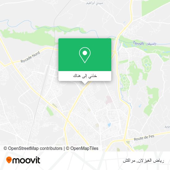 خريطة رياض الغيزلان