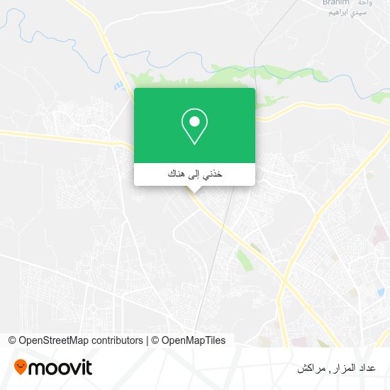 خريطة عداد المزار
