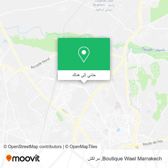 خريطة Boutique Wael Marrakech