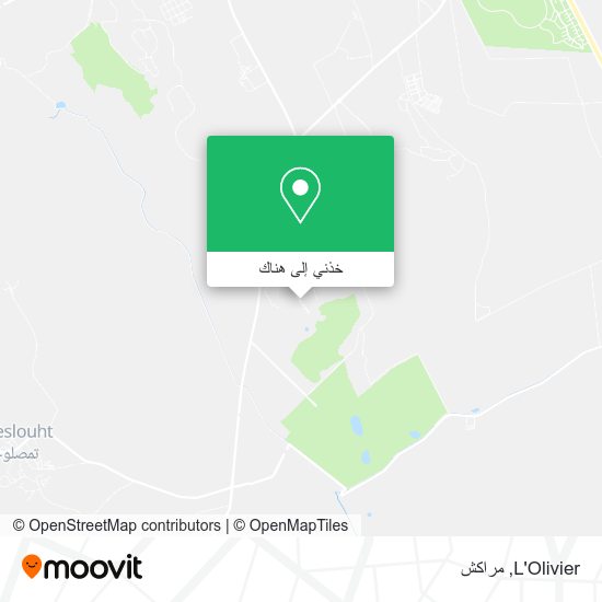 خريطة L'Olivier