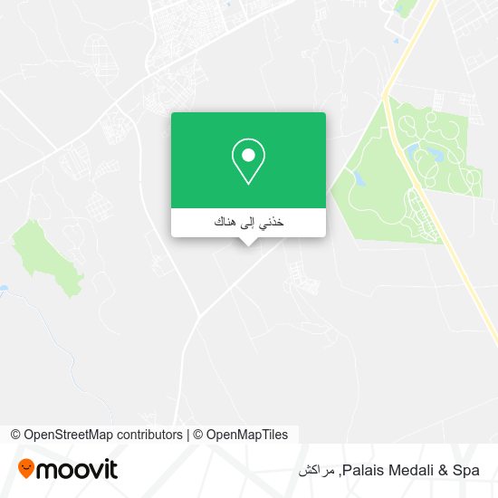 خريطة Palais Medali & Spa