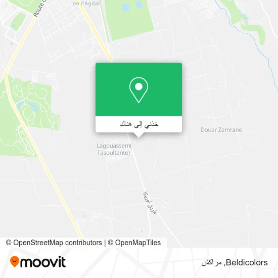 خريطة Beldicolors