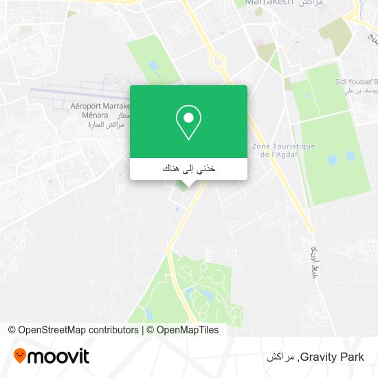 خريطة Gravity Park